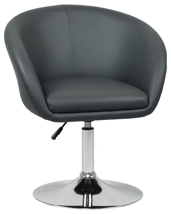 Кресло дизайнерское EDISON, серый - фото 5869