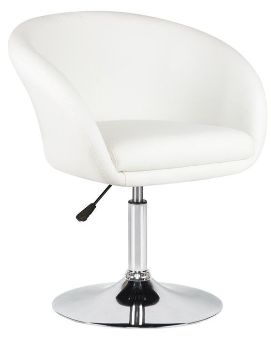 Кресло дизайнерское EDISON, белый - фото 5877