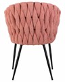 Стул обеденный MATILDA, розовая ткань - фото 10278