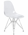Стул обеденный DSR CASPER, ножки хром, цвет прозрачный - фото 10332