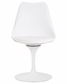 Стул обеденный TULIP, белое основание, цвет белый - фото 10347