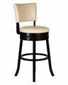 Вращающийся полубарный стул JOHN COUNTER, капучино, кремовый - фото 10529