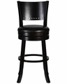 Вращающийся полубарный стул TONY COUNTER, капучино, черный - фото 10545