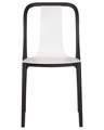 Стул обеденный ADAM, черный/белый - фото 10935