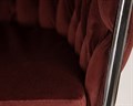 Стул барный MARCEL, винный велюр - фото 11052