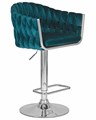 Стул барный MARCEL, морской волны велюр - фото 11073