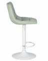 Стул барный TAILOR WHITE, пудрово-мятный велюр - фото 11107