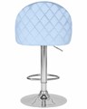 Стул барный MILANA, пудрово-голубой велюр - фото 11247