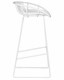 Стул барный FRANK, белый - фото 24199