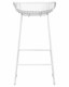 Стул барный FRANK, белый - фото 24201