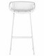 Стул барный FRANK, белый - фото 24202