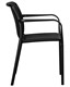 Стул обеденный WALTER ARM черный - фото 27378