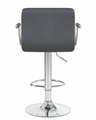 Стул барный KRUGER ARM, серый - фото 5379