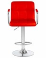 Стул барный KRUGER ARM, красный - фото 5415