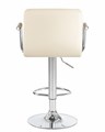 Стул барный KRUGER ARM, кремовый - фото 5422