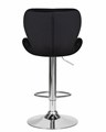 Стул барный BARNY, черный велюр - фото 5780