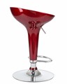 Стул барный BOMBA, бордовый металлик - фото 5919
