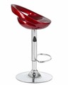 Стул барный DISCO, бордовый металлик - фото 6021