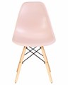 Стул обеденный DSW, ножки светлый бук, цвет светло-розовый - фото 7244