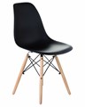 Стул обеденный DSW, ножки светлый бук, цвет чёрный - фото 7272