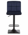Стул барный DOMINIC, темно-синий велюр - фото 7832