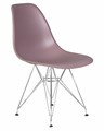 Стул обеденный DSR, ножки хром, цвет сиреневый - фото 7894
