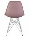Стул обеденный DSR, ножки хром, цвет сиреневый - фото 7897