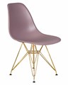 Стул обеденный DSR, ножки золотые, цвет сиреневый - фото 7957