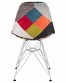 Стул обеденный DSR, ножки хром, цвет мозайка - фото 7988