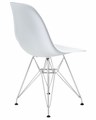 Стул обеденный DSR, ножки хром, цвет белый - фото 7994