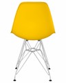 Стул обеденный DSR, ножки хром, цвет желтый - фото 8009