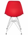 Стул обеденный DSR, ножки хром, цвет красный - фото 8016