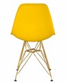 Стул обеденный DSR, ножки золотые, цвет жёлтый - фото 8103