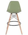 Стул барный DSW BAR, ножки светлый бук, цвет мятный  - фото 8259