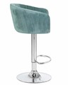 Стул барный DARCY, мятный велюр - фото 8883