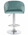 Стул барный DARCY, мятный велюр - фото 8886