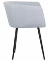 Стул обеденный ALINA, серо-голубая ткань - фото 8932