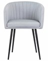 Стул обеденный ALINA, серо-голубая ткань - фото 8935