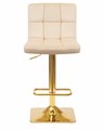 Стул барный GOLDIE, бежевый велюр  - фото 9099