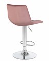 Стул барный TAILOR, пудрово-розовый велюр - фото 9159