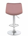 Стул барный TAILOR, пудрово-розовый велюр - фото 9160