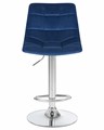 Стул барный TAILOR, синий велюр - фото 9170