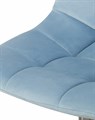 Стул барный TAILOR, пудрово-голубой велюр - фото 9209