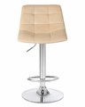 Стул барный TAILOR, бежевый велюр - фото 9243