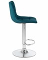 Стул барный TAILOR, морской волны велюр - фото 9247