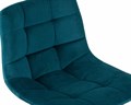 Стул барный TAILOR, морской волны велюр - фото 9251