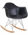 Кресло-качалка DAW ROCK, цвет черный - фото 9843